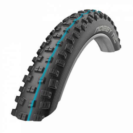 PNEU VTT 27.5 X 2.80 SCHWALBE NOBBY NIC SNAKE SKIN NOIR TS (71-584) (650B) NOIR TUBELESS-TUBETYPE   -OFFRE SPECIALE-