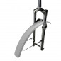 FOURCHE VTT 29 " ROCKSHOX RECON SILVER TK SOLO AIR NOIR POUR FREIN A DISQUE (CONE 39.8mm en bas) PIVOT CONIQUE LISSE