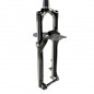 FOURCHE VTT 29 " ROCKSHOX RECON SILVER TK SOLO AIR NOIR POUR FREIN A DISQUE (CONE 39.8mm en bas) PIVOT CONIQUE LISSE