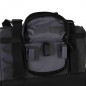 SACOCHE ARRIERE VELO LATERALE BASIL SHOPPER XL NOIR-GRIS DROIT-GAUCHE 20L (FIXATION PORTE BAGAGE)