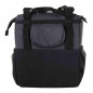 SACOCHE ARRIERE VELO LATERALE BASIL SHOPPER XL NOIR-GRIS DROIT-GAUCHE 20L (FIXATION PORTE BAGAGE)