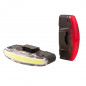 ECLAIRAGE VELO USB KIT SPANNINGA ARCO NOIR LIVRE 3 FONCTIONS STANDARD, ECO, FLASH