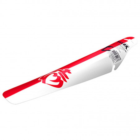 GARDE BOUE ROUTE-VTT CLIPSABLE AR VELOX COLORI VENDEE ROUGE-BLANC CLIPSABLE SOUS LA SELLE (VENDU A L UNITE)