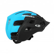 CASQUE VELO ADULTE NEWTON CITY ANECY BLEU-NOIR MAT AVEC LOCK TAILLE 55-58   ECLAIRAGE DIODES INCORPORE (VENDU EN BOITE)