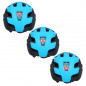 CASQUE VELO ADULTE NEWTON CITY ANECY BLEU-NOIR MAT AVEC LOCK TAILLE 55-58   ECLAIRAGE DIODES INCORPORE (VENDU EN BOITE)