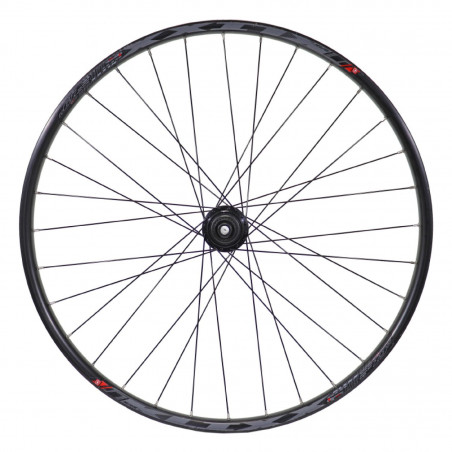 Roue vtt 29" klixx boost all mountain disc arriere noir moyeu centerlock Shimano mt510 12v. microspline (compatible tubeless