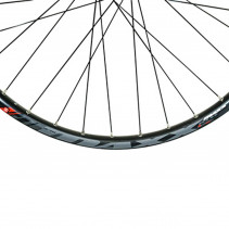 Roue vtt 27.5" maxx 25 freeride disc 6 trous avant noir Velox (tubeless et tubetype)  pour axe 20-100  - jante ext 31mm