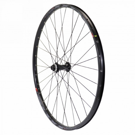 Roue vtt 29" klixx boost all mountain disc avant centerlock Shimano mt400 (compatible tubeless et tubetype) 6trous compatible