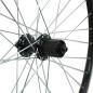 Roue vtc 700x35 arriere kargo vae-e-bike alu noire double paroi moyeu Shimano tx500 cassette 9-8v. (renforce)