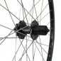 Roue vtc 700x35 arriere kargo disc vae-e-bike alu noire double paroi moyeu Shimano m475 disc 6 trous cassette 9-8v. (renforce)
