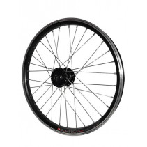 ROUE AVANT 20" NOIRE KARGO DP - MOYEU SHIMANO M475 DISC 6 T - 3660429835279