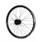 ROUE AVANT 20" NOIRE KARGO DP - MOYEU SHIMANO M475 DISC 6 T - 3660429835279