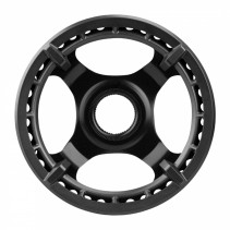 PLATEAU VAE-E-BIKE DIRECT MOUNT POUR SHIMANO E-STEPS ORIGINE MONO 38DTS NOIR  STEPS E6100 AVEC FLASQUE