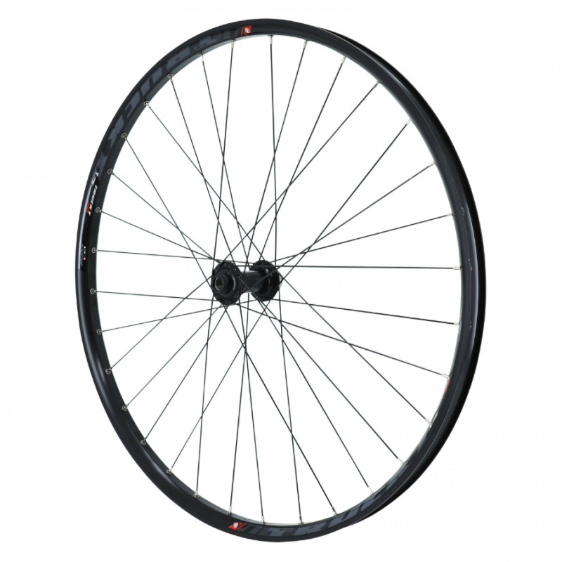 Roue vtt 29" trucky 30 disc avant noir moy centerlock mt400 (compatible tubeless et tubetype) pour axe traversant 15-110  pour