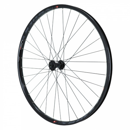 Roue vtt 29" trucky 30 disc avant noir moy centerlock mt400 (compatible tubeless et tubetype) pour axe traversant 15-110  pour