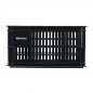 PANIER - CAISSE PLASTIQUE BASIL NOIRE 25L AVANT-ARRIERE (40x29x21cm)