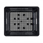 PANIER - CAISSE PLASTIQUE BASIL NOIRE 33L AVANT-ARRIERE (40x33x25cm)