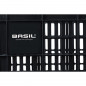 PANIER - CAISSE PLASTIQUE BASIL NOIRE 50L AVANT-ARRIERE (50x36x27cm)
