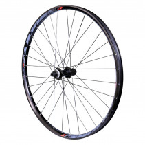 Roue vtt 27.5" plus trucky 35 disc arriere noir moy centerlock mt400 11-10v. (tubeless et tubetype) pour axe traversant 12-148
