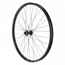 Roue vtt 27.5" plus trucky 35 disc avant noir moy centerlock mt400 (tubeless et tubetype) pour axe traversant 15-100  pour