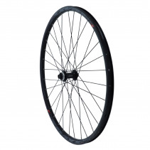Roue vtt 29" klixx traxx disc avant noir moyeu centerlock Shimano alivio (compatible tubeless et tubetype)  axe traversant