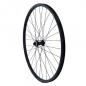Roue vtt 29" klixx traxx disc avant noir moyeu centerlock Shimano alivio (compatible tubeless et tubetype)  axe traversant
