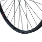 Roue vtt 29" klixx traxx disc avant noir moyeu centerlock Shimano alivio (compatible tubeless et tubetype)  axe traversant