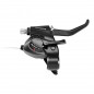 LEVIER-MANETTE VTT SHIMANO STEF41 6V. NOIR DROIT POUR FREIN V-BRAKE 2 DOIGTS