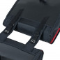 SACOCHE ARRIERE VELO DOUBLE BASIL SPORT DESIGN 32L NOIR 100% WATERPROOF (35x15x43 cm)
