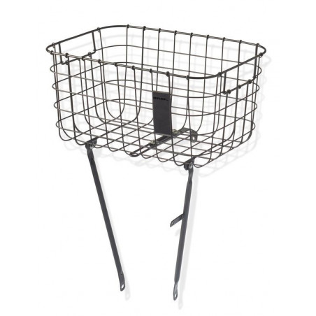 PANIER AVANT BASIL ROBIN AVEC TRINGLES 30X46X23CM NOIR - 11218 - 8715019112188