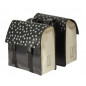 SACOCHES BASIL URBAN LOAD IMPERMÉABLE NOIR/BEIGE 53 L - 17739 - 8715019177392