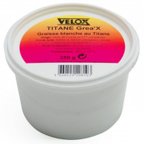 GRAISSE VELO BLANCHE VELOX TITANE GREA'X (BOITE 250g) POUR PIECES ALU