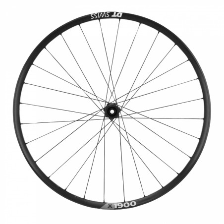 Roue vtt 29" dt swiss x1900 boost tubeless ready disc centerlock arriere noir Sram xd 12-11v.  axe traversant 12-148 - jante
