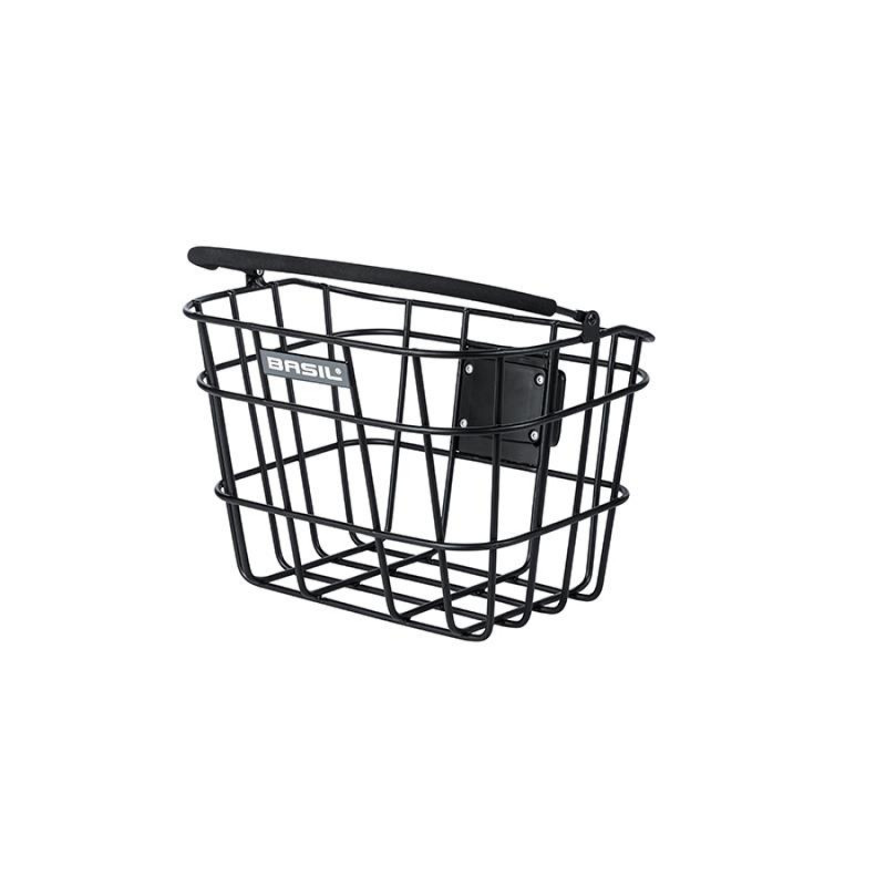 PANIER A/ANSE AV.BASIL BREMEN ALU A/ADPATATEUR BS/KF NOIR - 11244 - 8715019112447