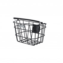 PANIER A/ANSE AV.BASIL BREMEN ALU A/ADPATATEUR BS/KF NOIR - 11244 - 8715019112447