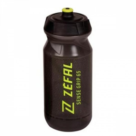 Bidon Zefal sense grip 65 noir translucide/jaune 650ml