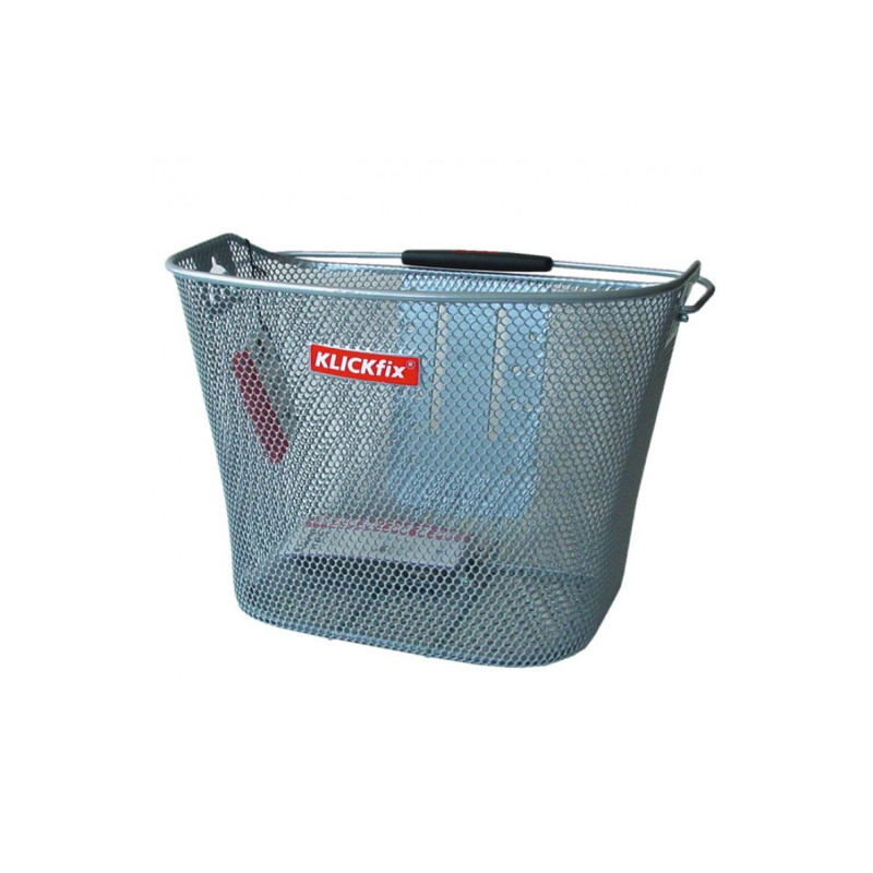 PANIER AVANT KLICKFIX MAILLE ÉTROITE A/ADAPTATEUR ARGENT 16L - 0397KSI - 4018861001780