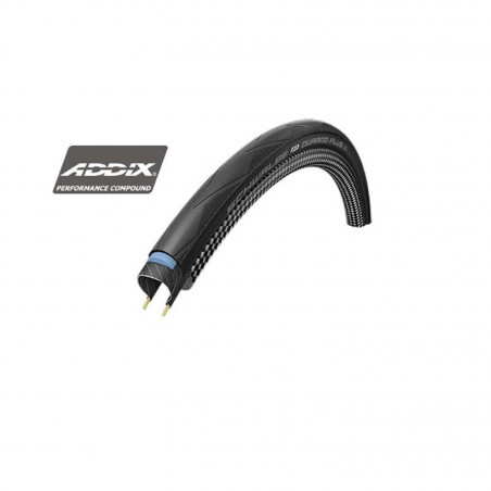 Pneu route 700 x 28 Schwalbe durano plus noir renfort smartguard tr (28-622)