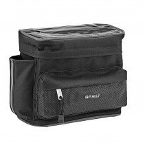 SACOCHE AU CINTRE BASIL MAIL 8L NOIR (26x17x22cm) - 16010 - 8715019160103