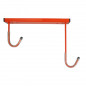 PRESENTOIR-SUPPORT VELO FIXATION PLAFOND POUR 2 VELOS FIXATION SUR ROUE