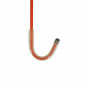 PRESENTOIR-SUPPORT VELO FIXATION PLAFOND POUR 2 VELOS FIXATION SUR ROUE