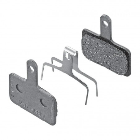 JEU PLAQUETTES FREIN SHIMANO B05S ORGANIQUES/RESINE(25 PAI.) - EBPB05SRXBS - 4550170241827