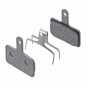 JEU PLAQUETTES FREIN SHIMANO B05S ORGANIQUES/RESINE(25 PAI.) - EBPB05SRXBS - 4550170241827