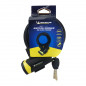 ANTIVOL VELO SPIRAL A CLE MICHELIN DIAM 10mm  LONG 1.80M