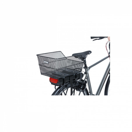 Basil Cento WSL panier de vélo arrière, noir