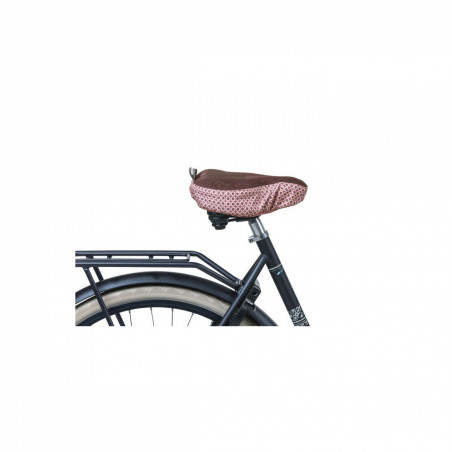 BASIL BOHÈME-SADDLE COVER,saddle cover, fig red.