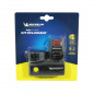 ECLAIRAGE VELO A PILE KIT MICHELIN NOIR AVEC PLUSIEURS MODES D'ECLAIRAGE ET AVEC INDICATEUR DE BATTERIE
