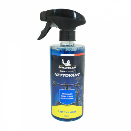 NETTOYANT VELO MULTI-USAGES MICHELIN (CADRE, GUIDON, JANTES, CHAINES...) (500ml)