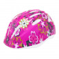 CASQUE VELO ENFANT NEWTON FLOWER ROSE-BLANC AVEC LOCK TAILLE 48-52 (VENDU EN BOITE)