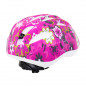 CASQUE VELO ENFANT NEWTON FLOWER ROSE-BLANC AVEC LOCK TAILLE 48-52 (VENDU EN BOITE)